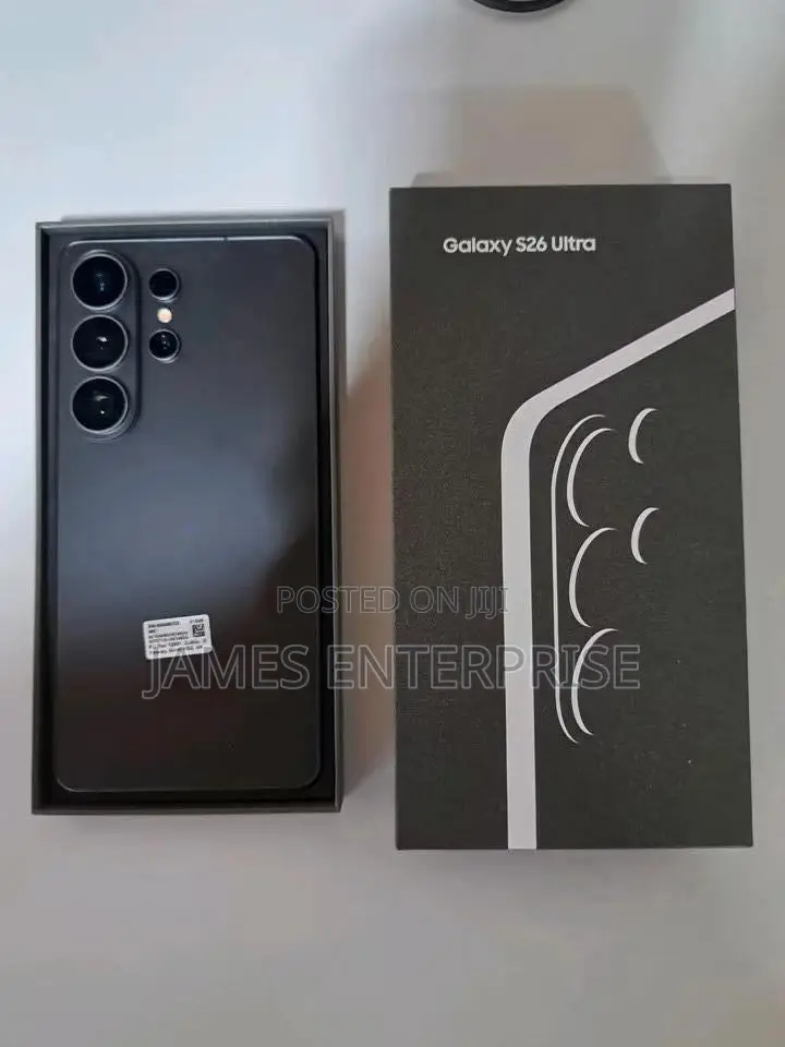 New Samsung Galaxy S26 Ultra 5G 1 TB Black