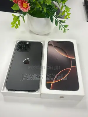 New Apple iPhone 16 Pro Max 256 GB Black