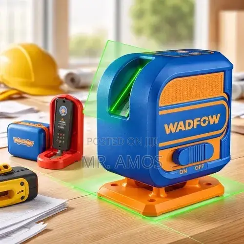 0-30m Self Leveling Line Laser With 5 Lines Green Beams - WLE3M06