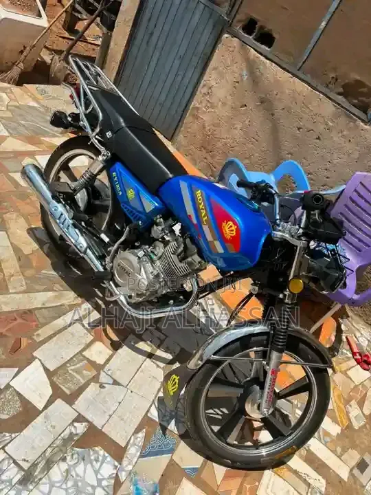 New Royal Motorcycle 2026 Blue