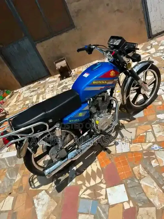 New Royal Motorcycle 2026 Blue