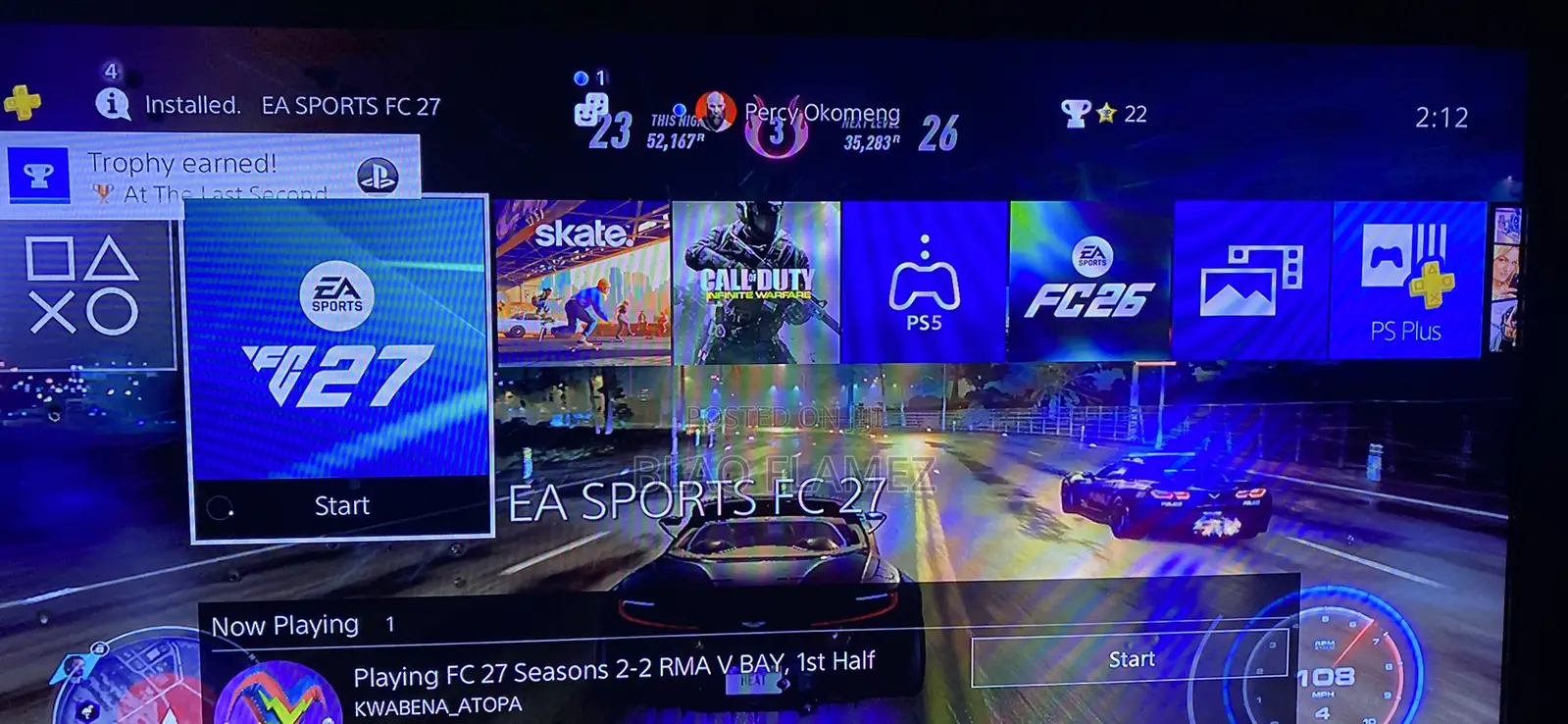 PS4 Slim With Gta V, EAFC27,EAFC26, Assassin’s Creed and Others