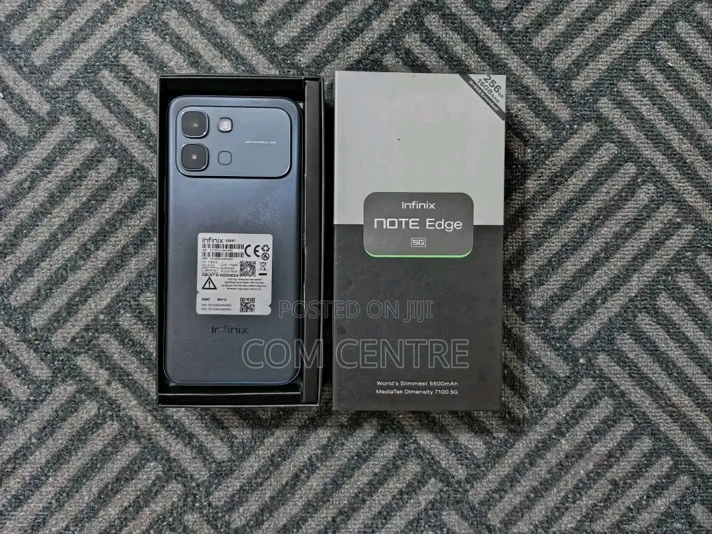 New Infinix Note Edge 256 GB Black