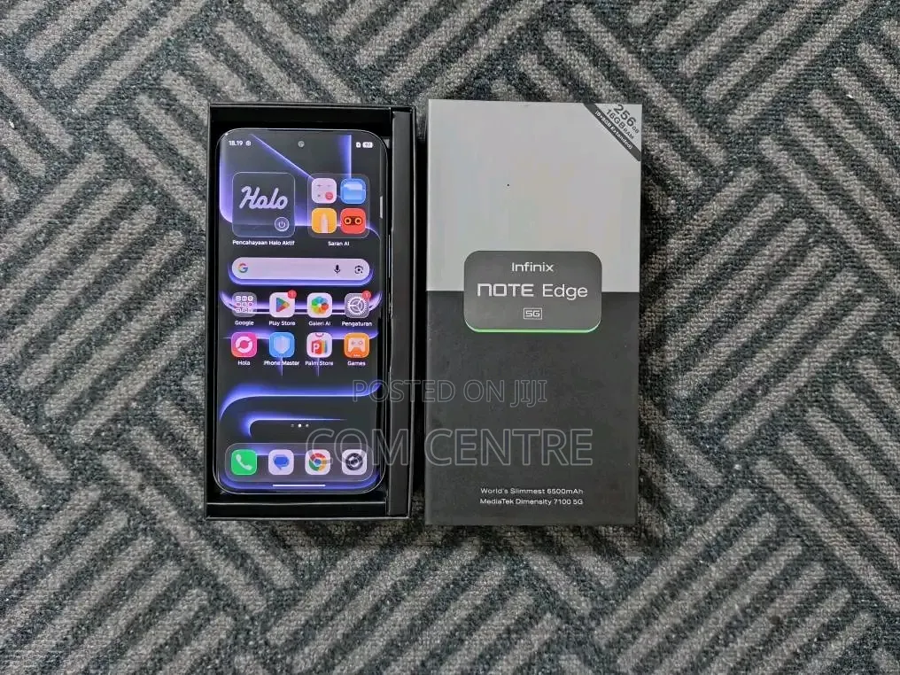New Infinix Note Edge 256 GB Black