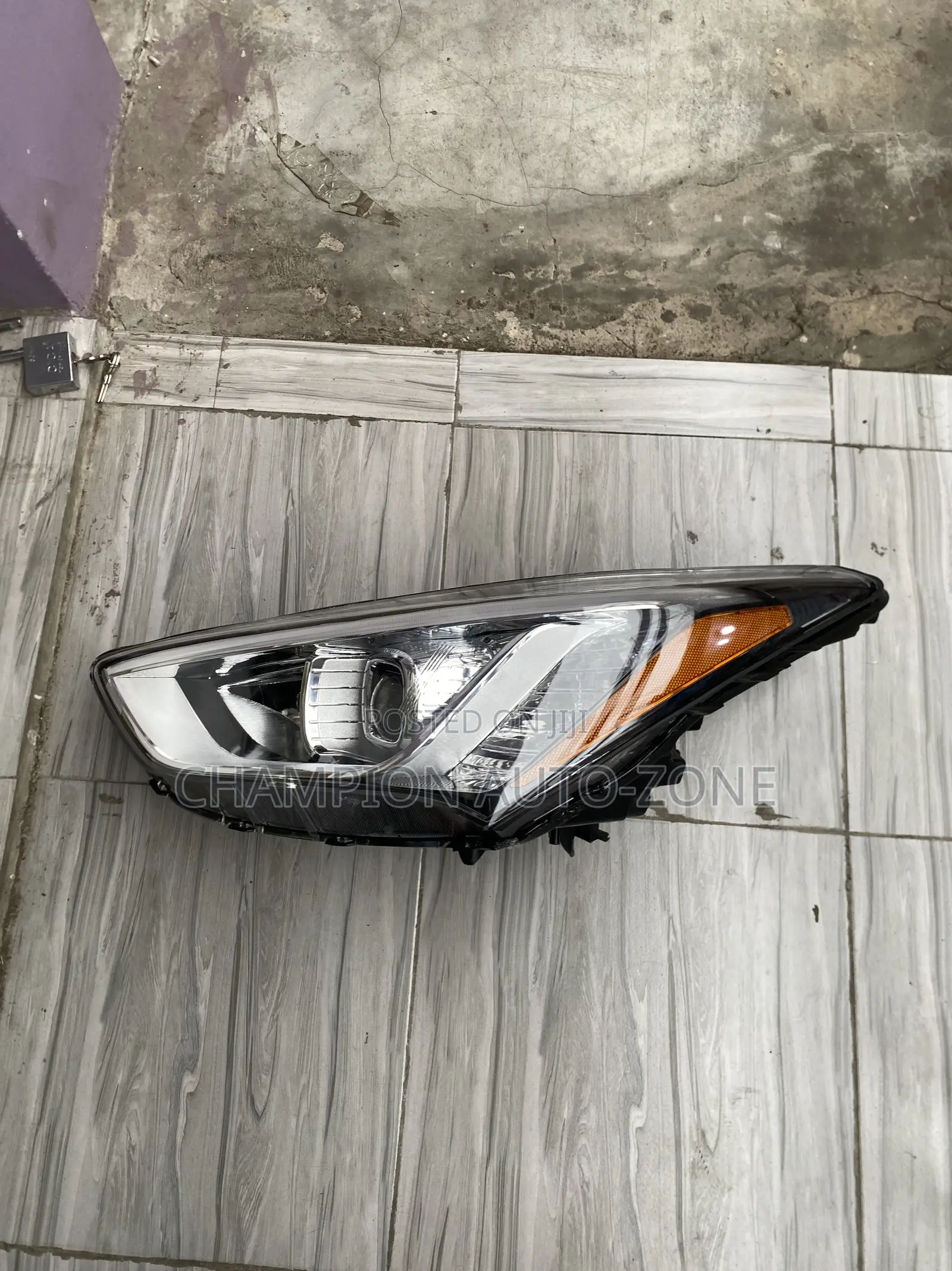 Hyundai Santa Fe 2013-2014-2015-2016 Led Headlight Original