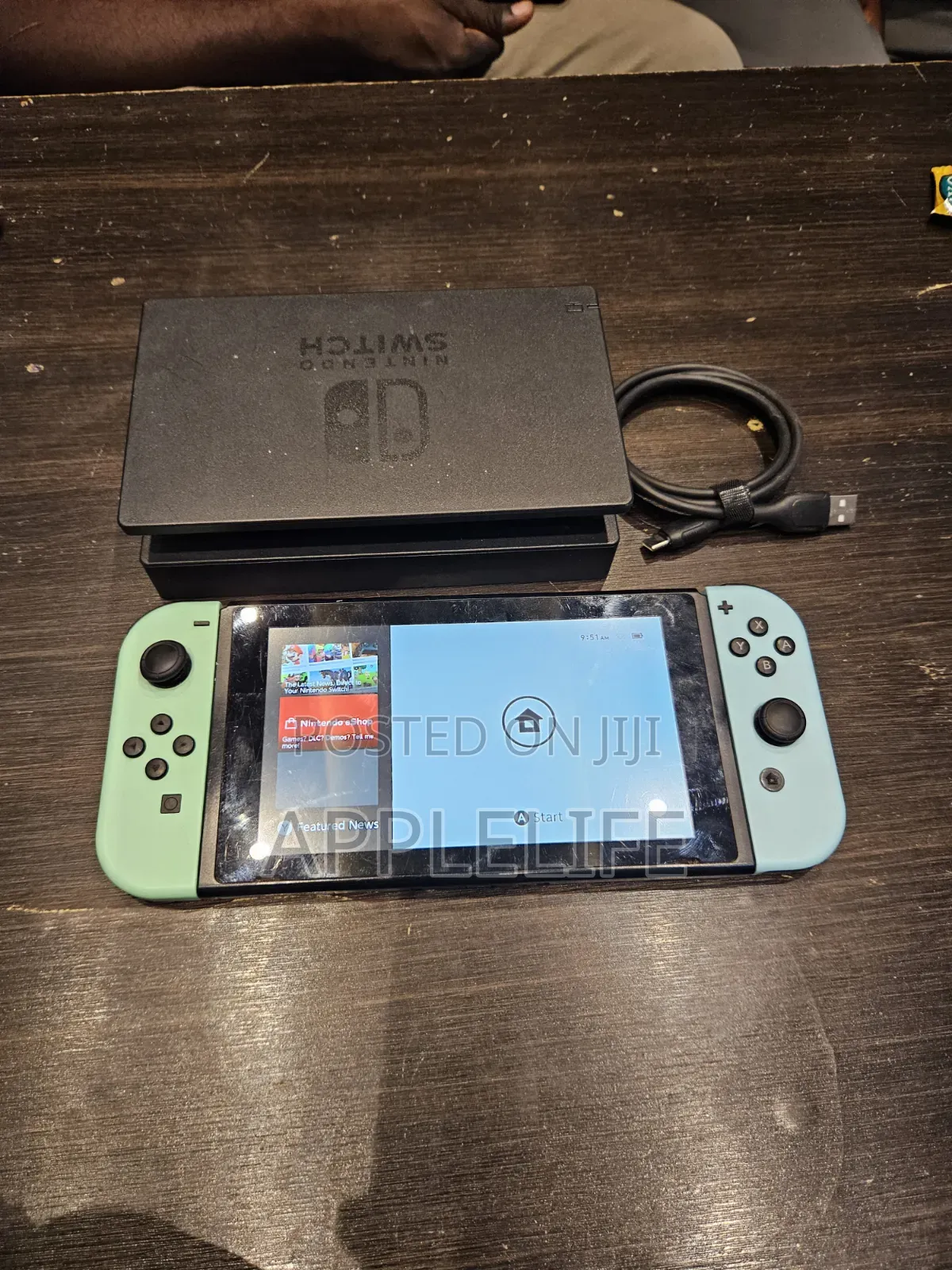 Nintendo Switch With Game and Accessories