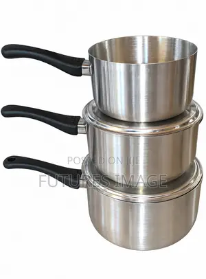 3-Piece Saucepan Aluminium Cooking Utensils-Quality and Durable