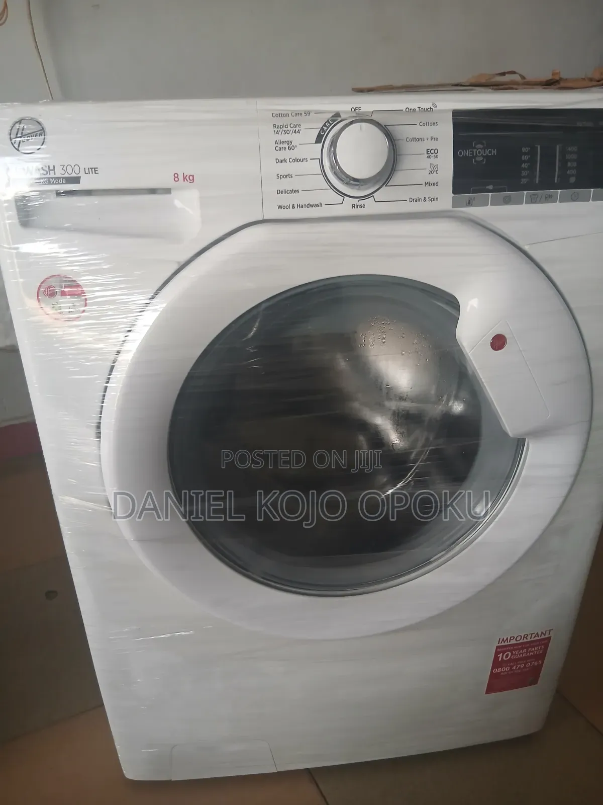 8kg Hoover Washing Maching