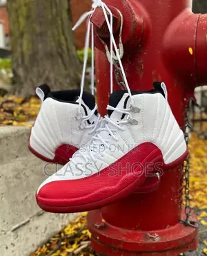 Jordan 12 Jumpman White and Red