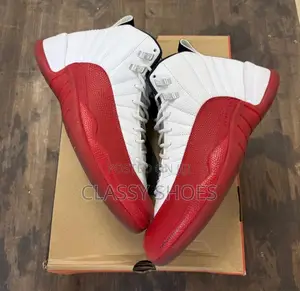 Jordan 12 Jumpman White and Red