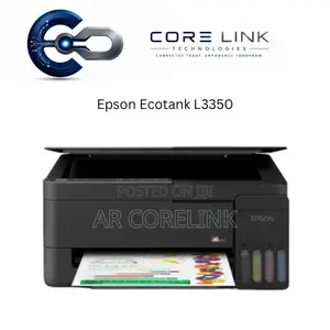 Epson Ecotank L3350-Colored Print Scan Copy A4 003 Ink 33ppm Black