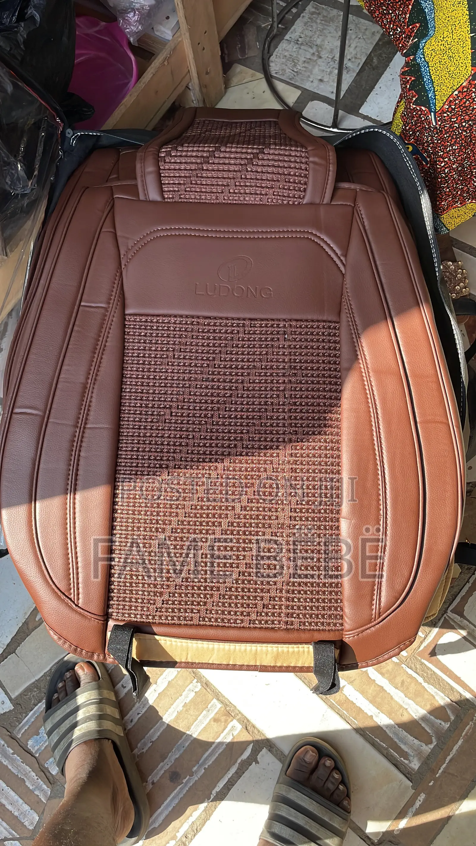 Premium Brown Seat Cover