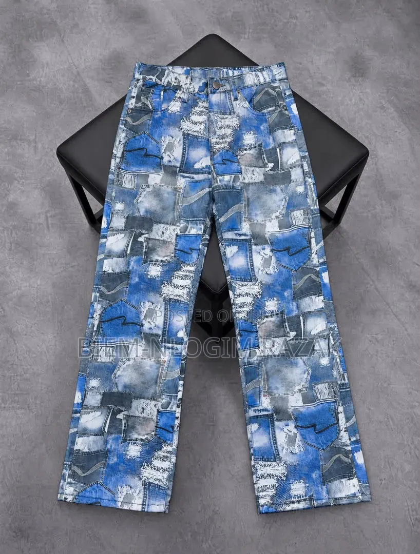 High Quality Supreme Straight Baggy Jeans Available in Stock
