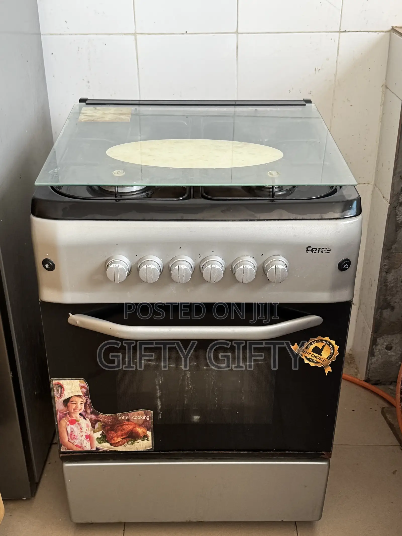 Gas Cooker 60*60 Volcano Ferre