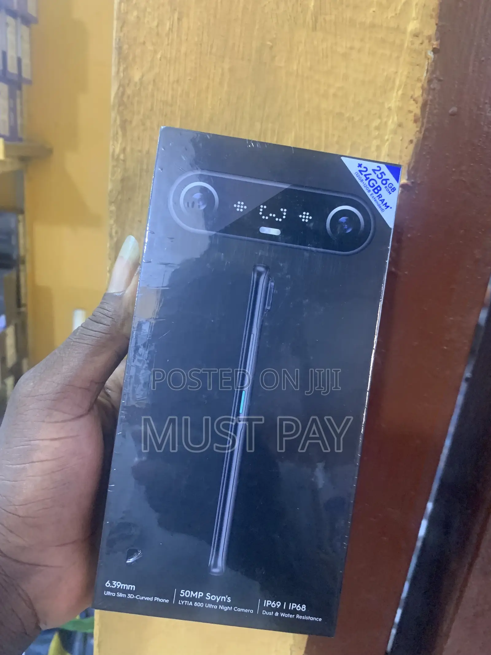 New Tecno Camon Slim 256 GB Black