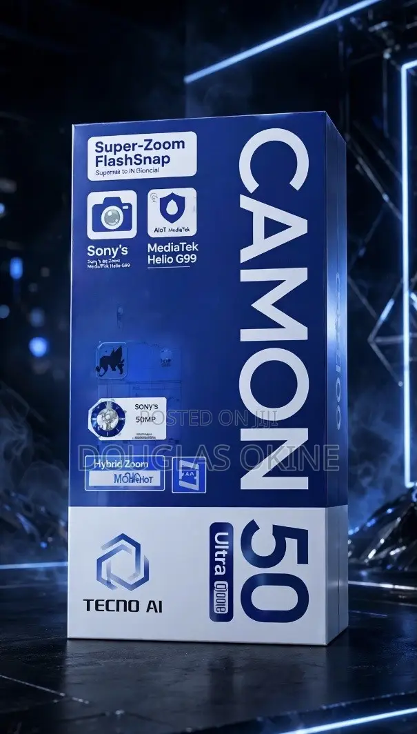 New Tecno Camon 50 Ultra 512 GB Black