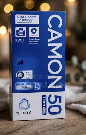 New Tecno Camon 50 Ultra 512 GB Black