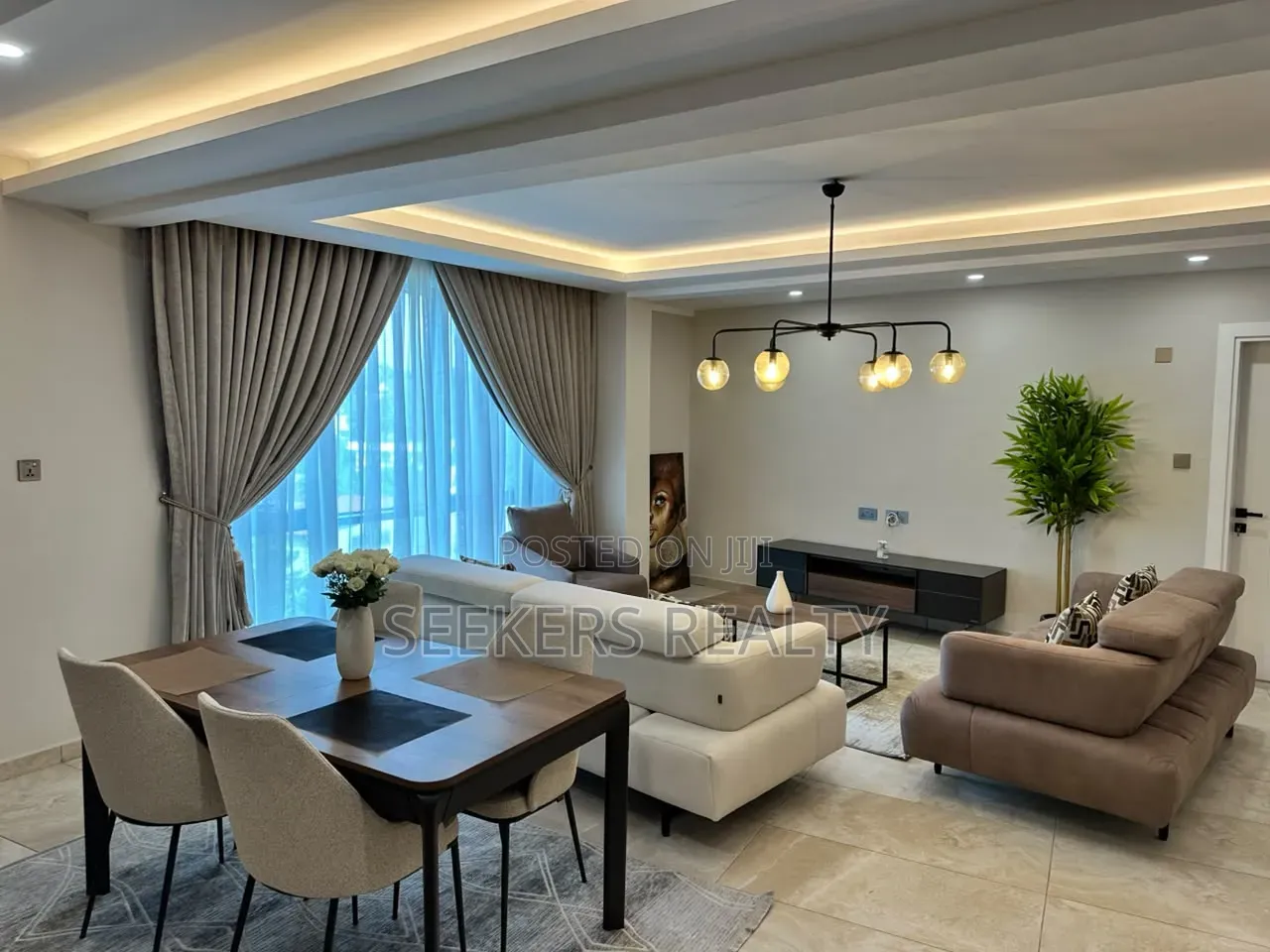 Furnished 2bdrm Apartment in Seekers Realty, Airport Residential Area
