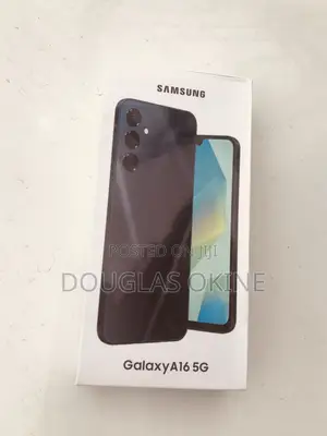 New Samsung Galaxy A16 5G 256 GB Black