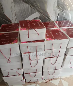 Customized Square Box for Events