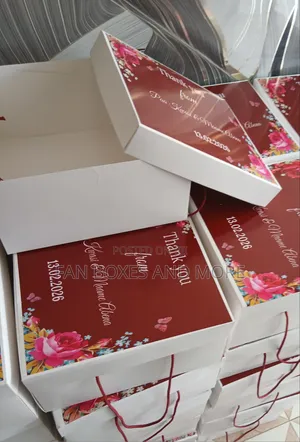 Customized Square Box for Events