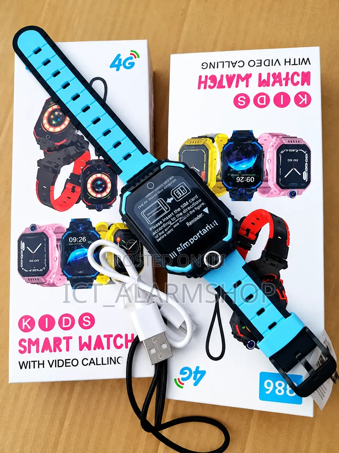 Kids Smart Watch 4G Phone Tracker