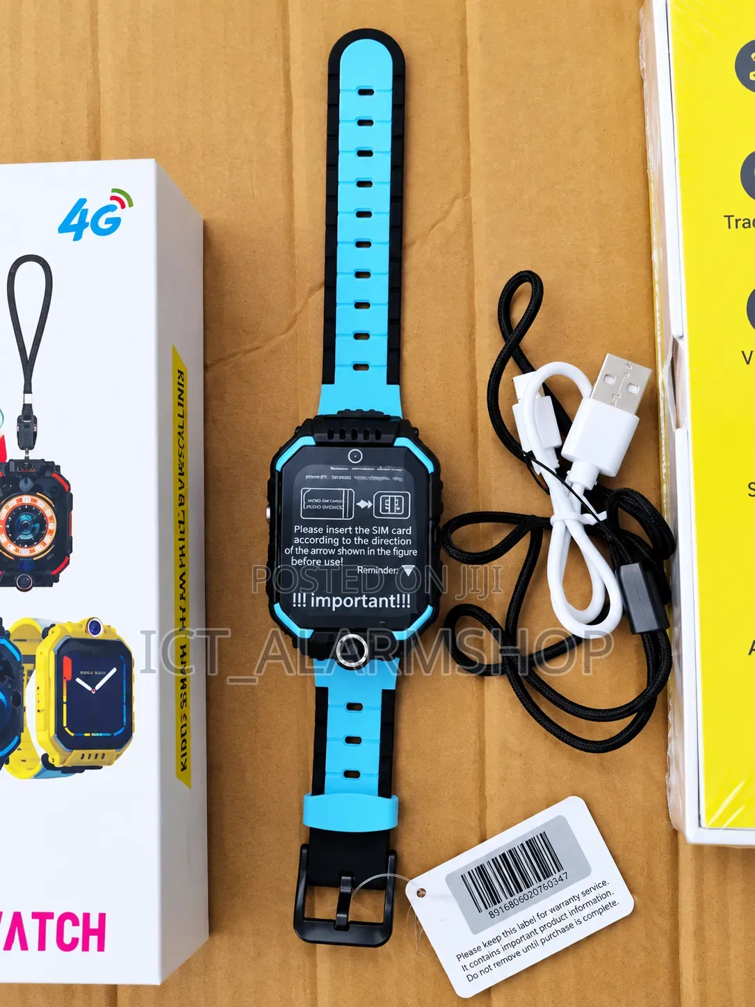 Kids Smart Watch 4G Phone Tracker