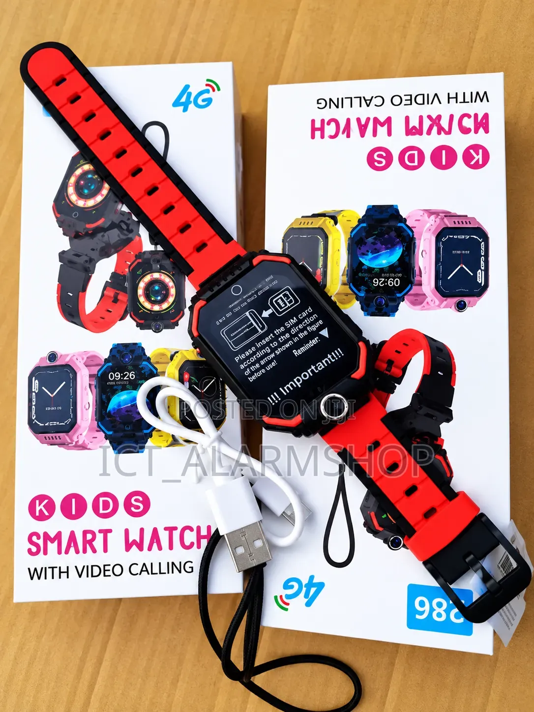 Kids Smart Watch 4G Phone Tracker