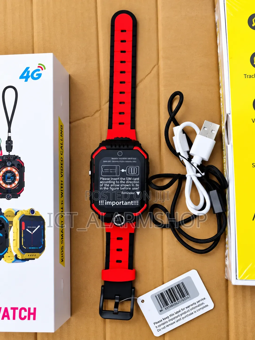 Kids Smart Watch 4G Phone Tracker
