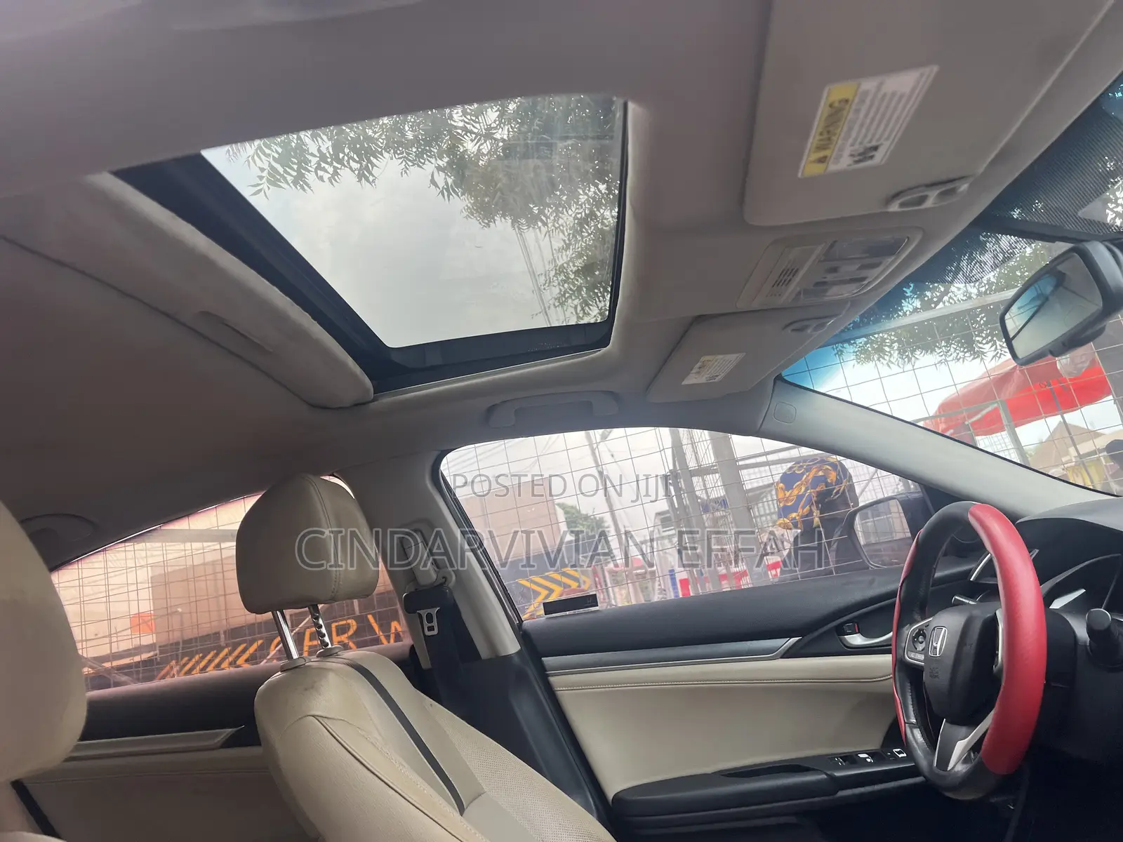 Honda Civic EX-L Sedan 2018 Black
