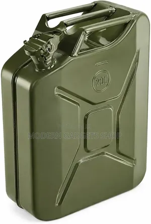 20L Heavy-Duty Metal Fuel Container – Petrol and Diesel Jerry Can