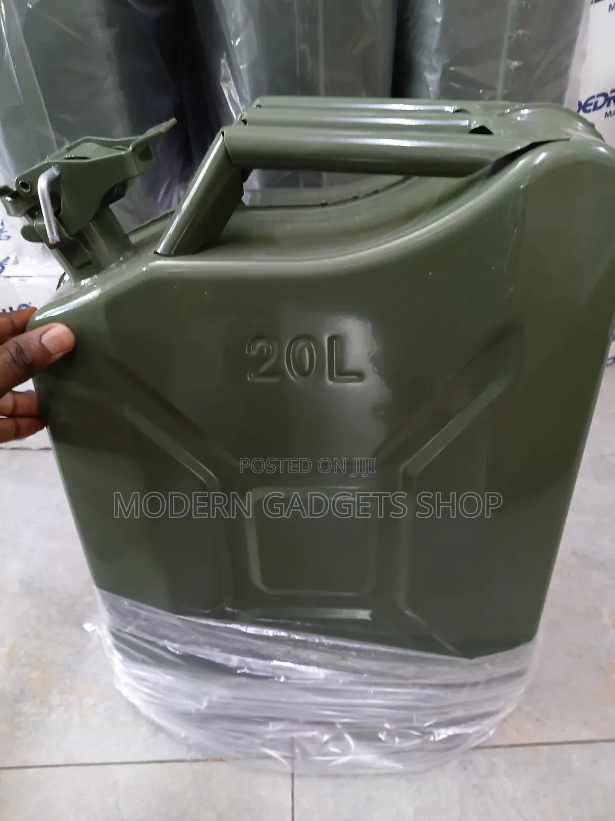 20L Metal Fuel Storage Container – Heavy-Duty Jerry Can