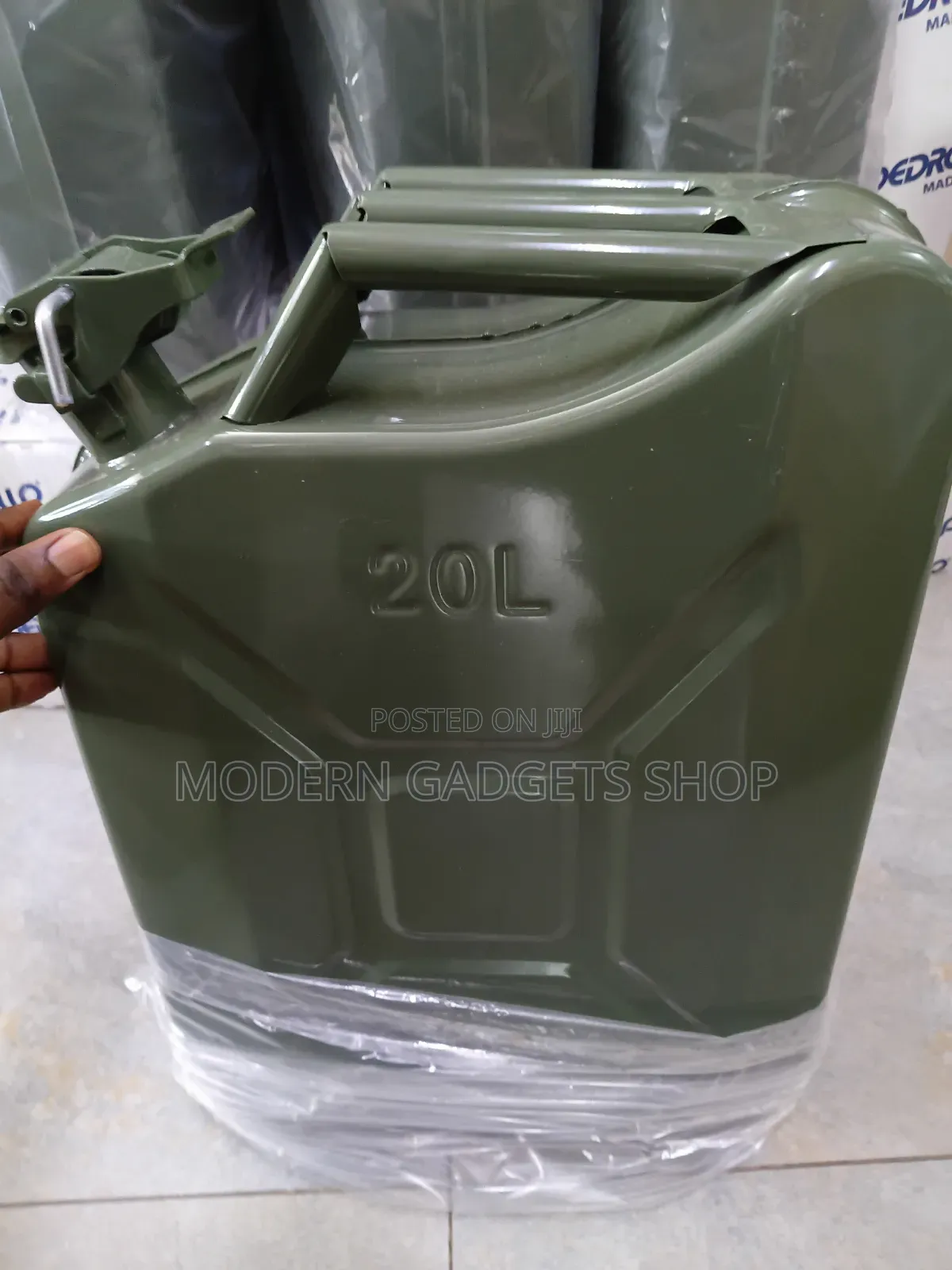 20L Metal Fuel Storage Container – Heavy-Duty Jerry Can
