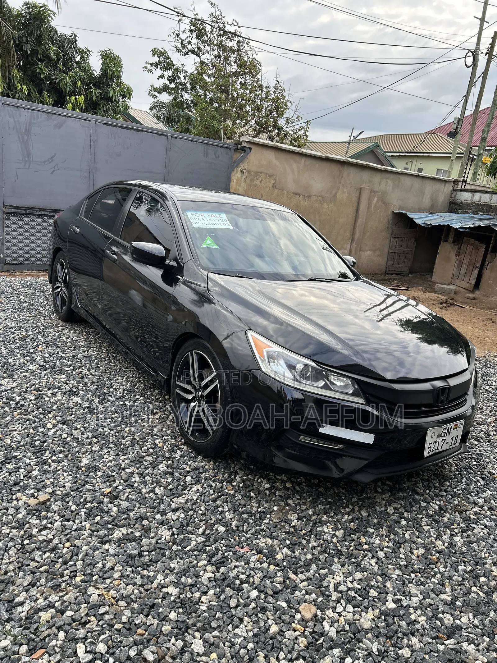 Honda Accord Sport 4dr Sedan FWD (2.4L 4cyl 2A) 2016 Black