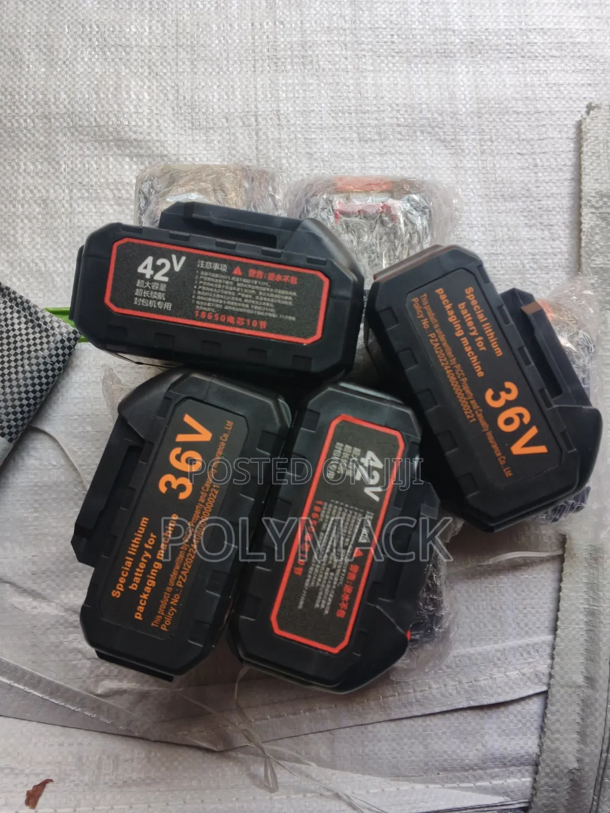 36V & 42V Rechargeable Spare Batteries for Sack Sewing Machine