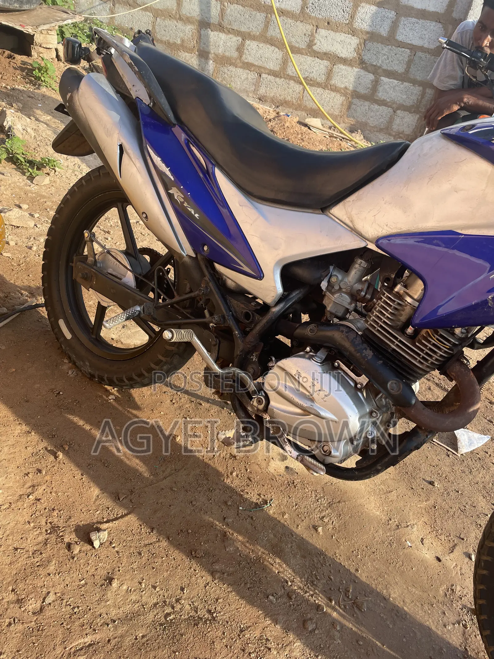 Royal Motorcycle 2018 Blue