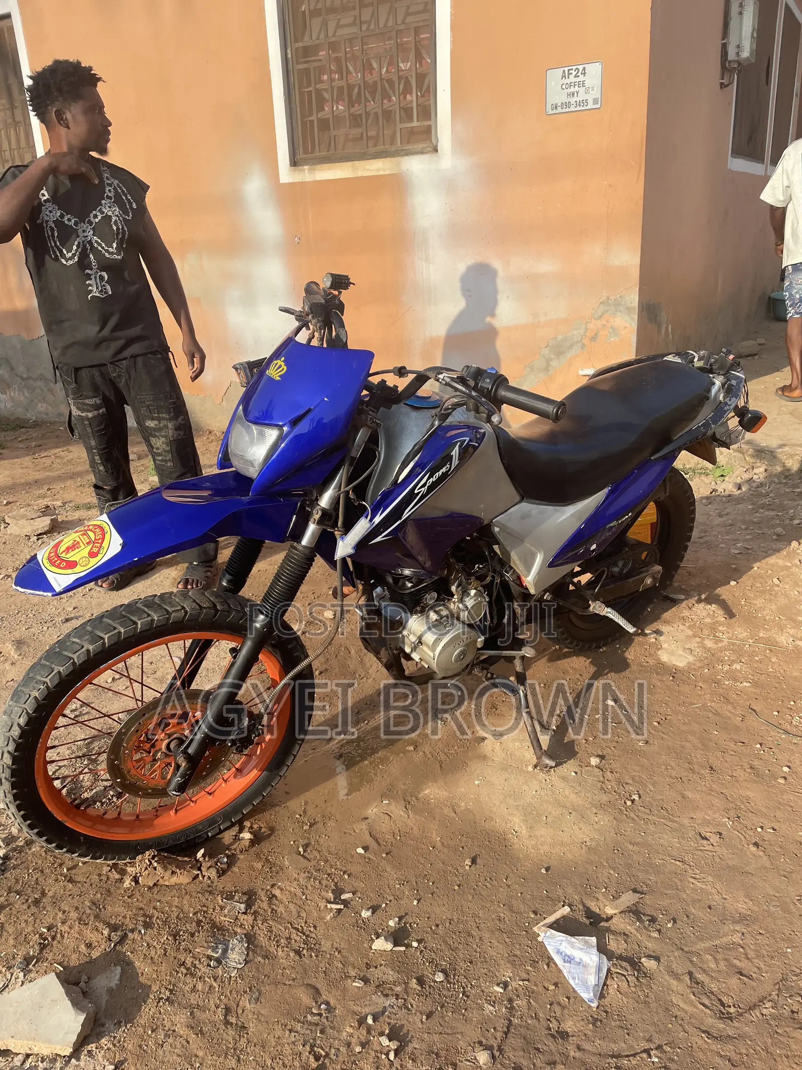 Royal Motorcycle 2018 Blue