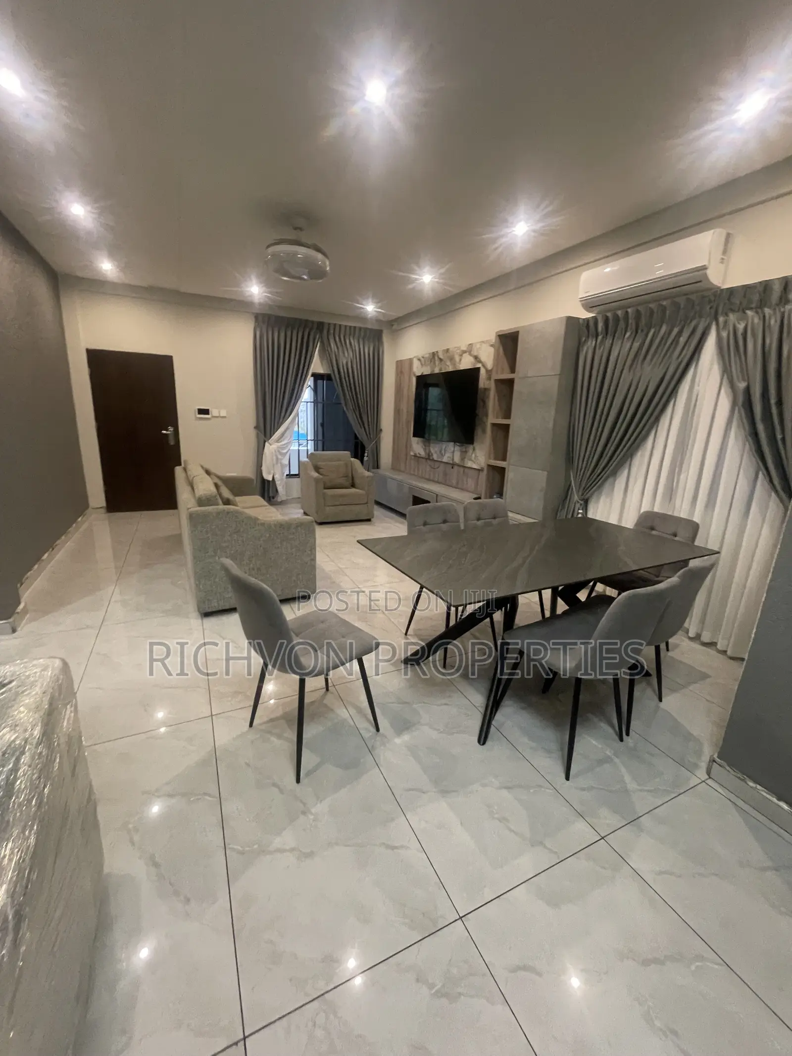 Furnished 3bdrm Apartment in Richvon, Baatsona Total for rent