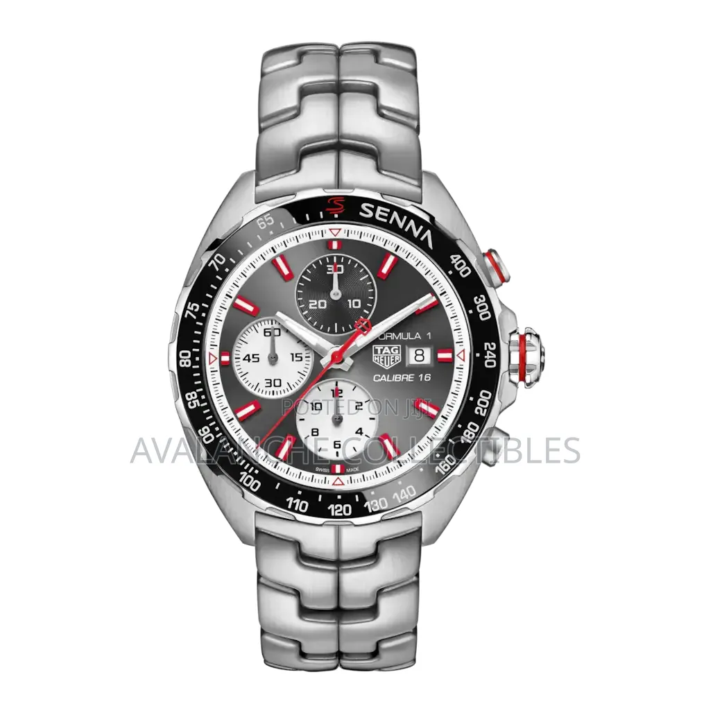 TAG HEUER Formula 1 × Senna Chronograph Gent's Watch 44mm Case Size.