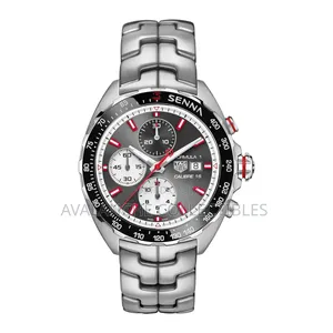 TAG HEUER Formula 1 × Senna Chronograph Gent's Watch 44mm Case Size.