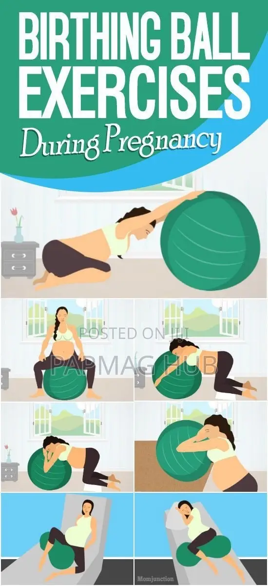Yoga Ball for Both Pregnant Women and Everyone Can Use It