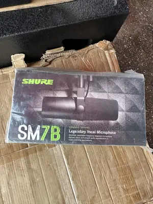 Shure SM7b Legendary Vocal Microphone