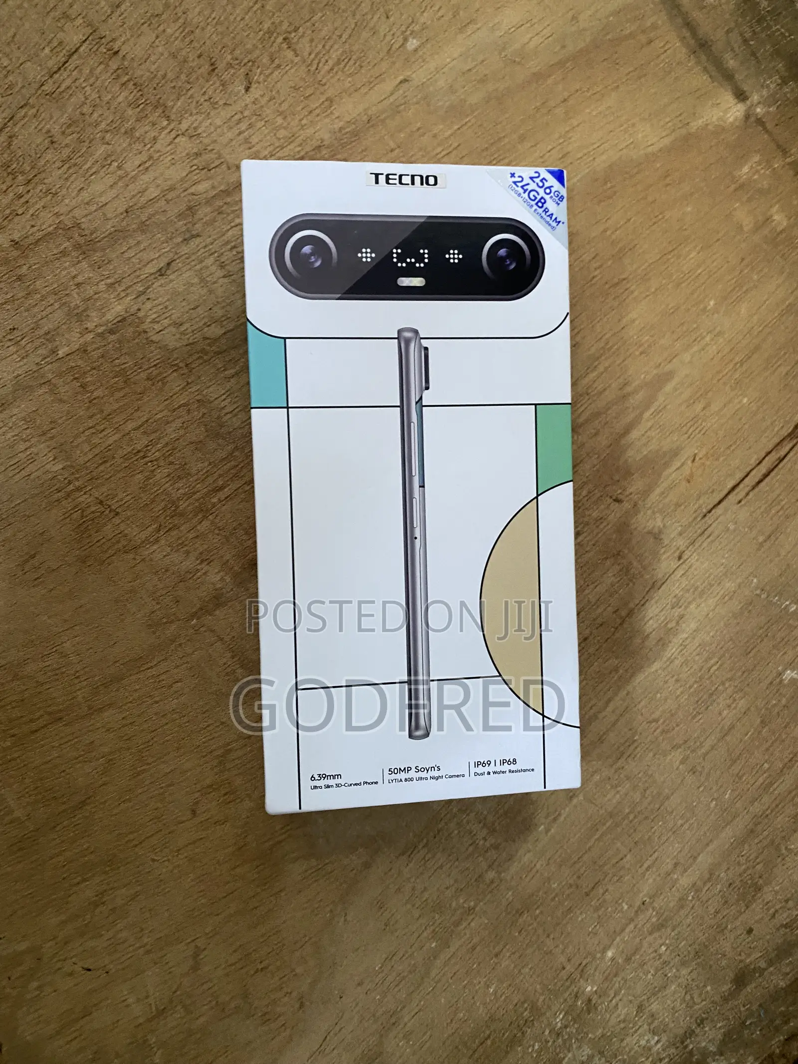 New Tecno Camon Slim 256 GB White