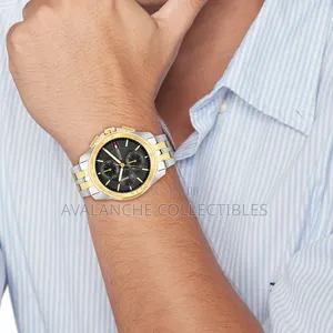 Tommy Hilfiger Walker Chronograph Double Tone Gent's Watch 44mm Case