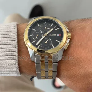 Tommy Hilfiger Walker Chronograph Double Tone Gent's Watch 44mm Case