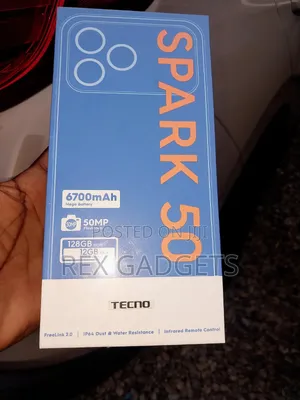 New Tecno Spark 50 128 GB Orange