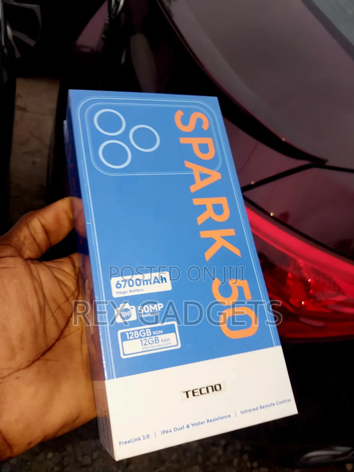 New Tecno Spark 50 128 GB Orange