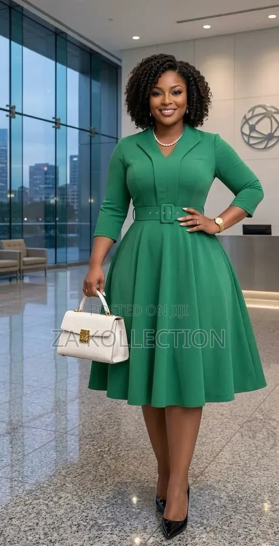 Ladies Office Dress(Mauve)