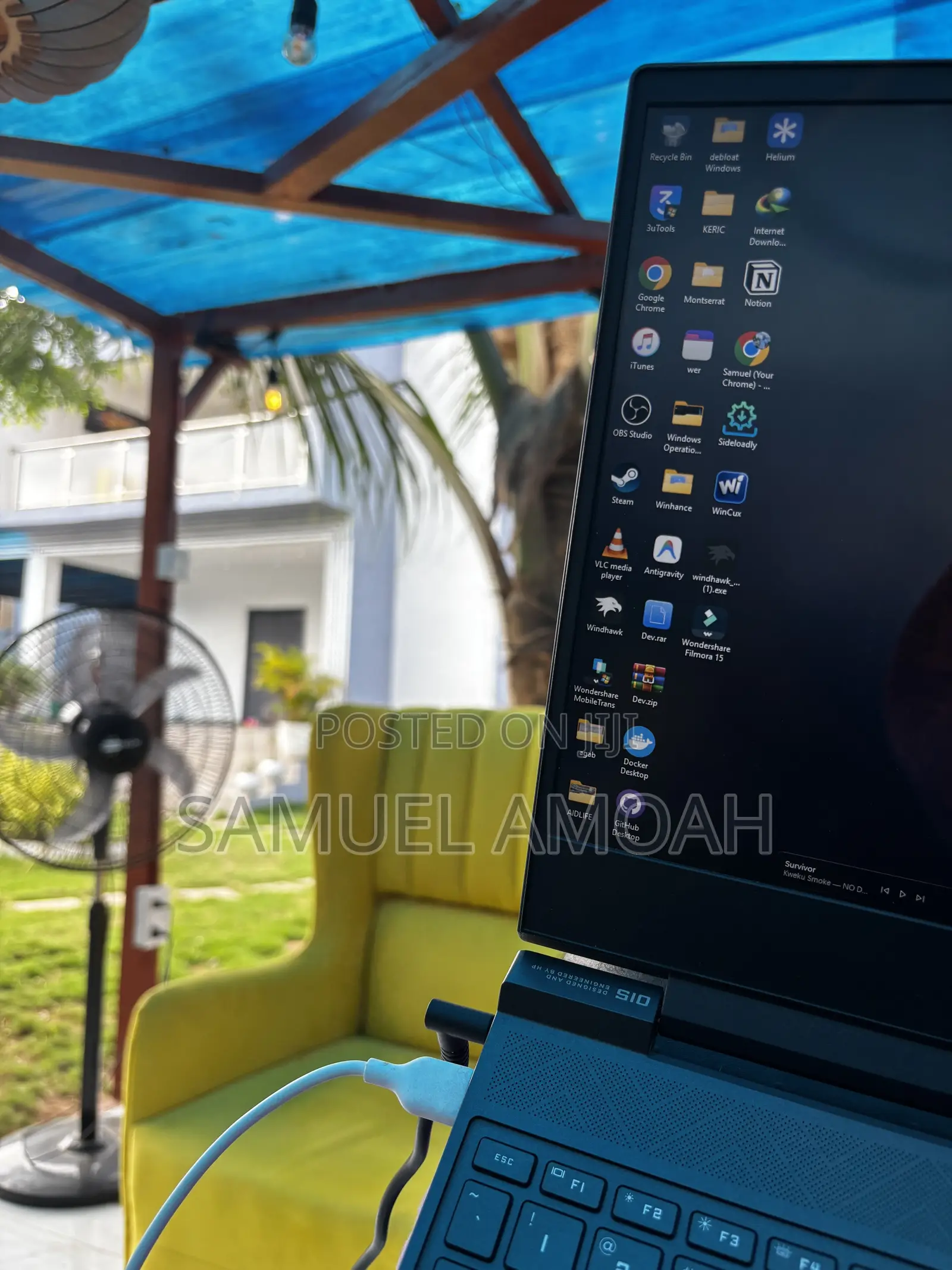 Laptop HP Victus 15 24GB AMD Ryzen 5 SSD 512GB