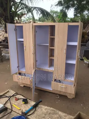 Wardrobe With Cosmetics Shelves